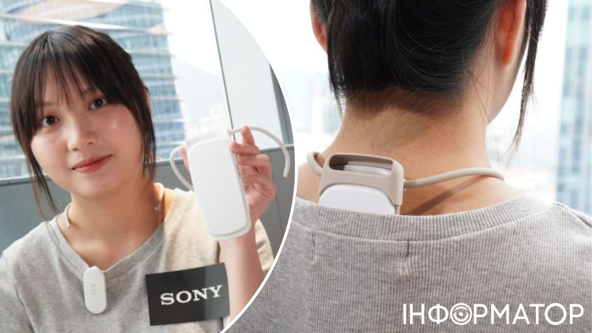 Міні-кондиціонер Sony можна кріпити до одягу