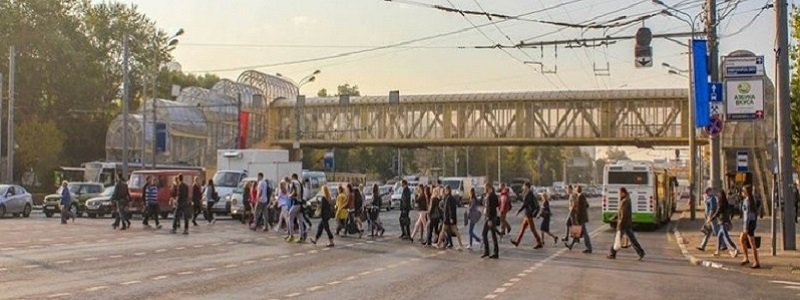 Поможет ли надземный переход разгрузить Слобожанский проспект