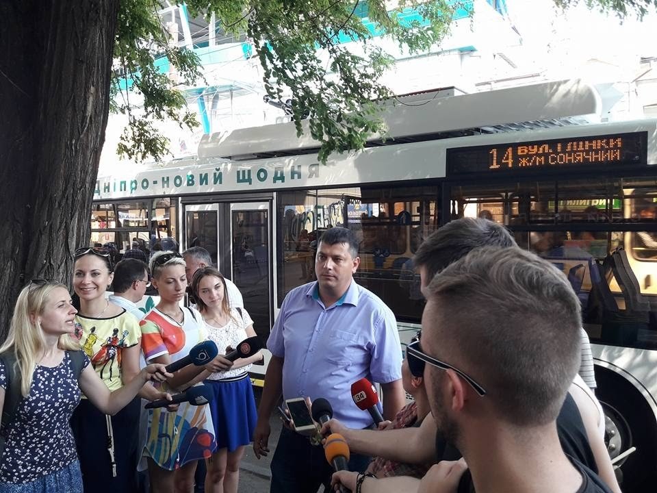 Выборы в Днепре: всех троллейбусов начальник и трамваев командир Игорь Маковцев