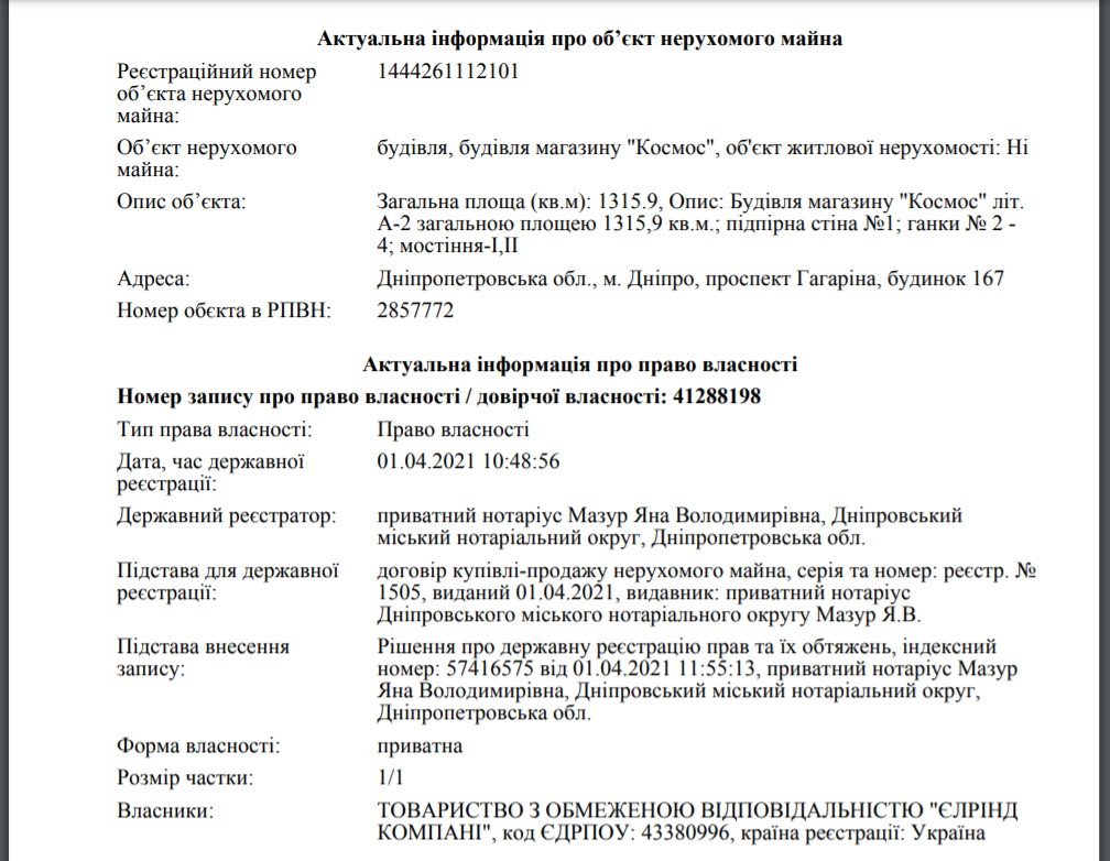 Вместо Космоса - высотка: чья фирма построит дом на проспекте Гагарина в  Днепре