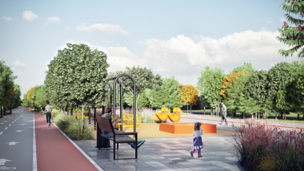 В Днепре на Тополе построят чудо-парк за 71 миллион гривен: что там будет