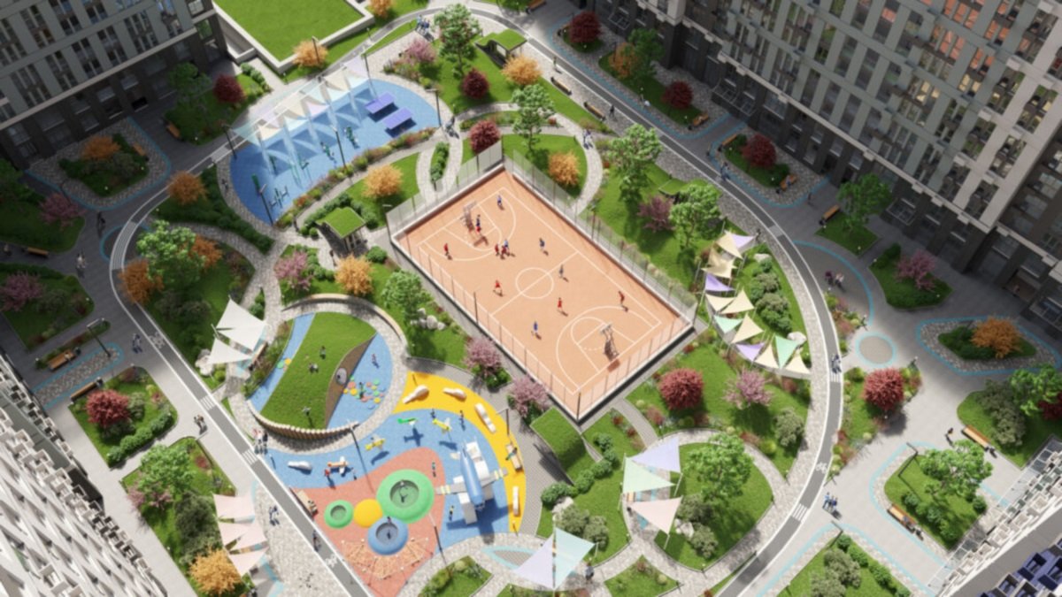 ТОП-30 жилых комплексов в Киеве, где будут самые обустроенные и удобные дворы