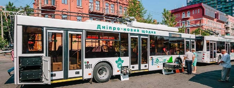 Днепр на втором месте в Украине по закупкам троллейбусов