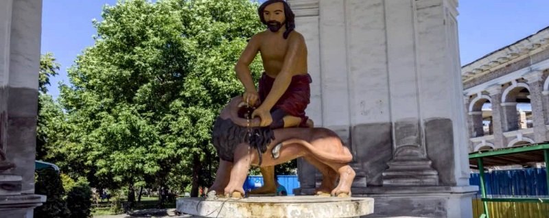 В Киеве отремонтируют фонтан «Самсон»