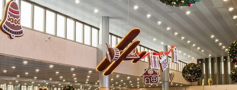 Как в Киеве украсят аэропорт «Борисполь» к Новому году