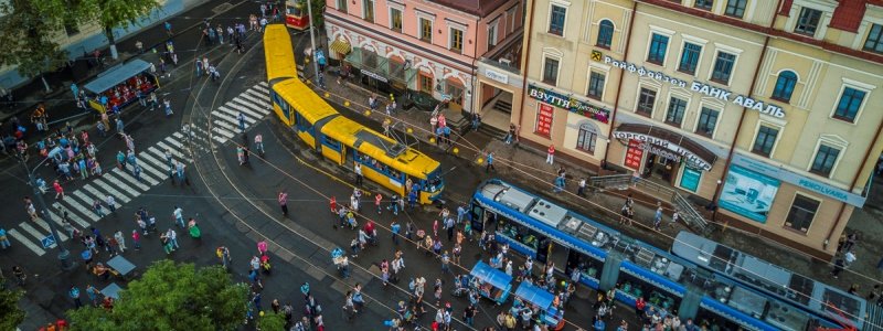 В Киеве отремонтируют две трамвайных линии за 407 миллионов