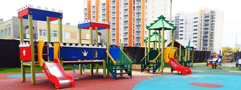 Где в Киеве благоустроят детские площадки в садиках и школах за 4,3 миллиона