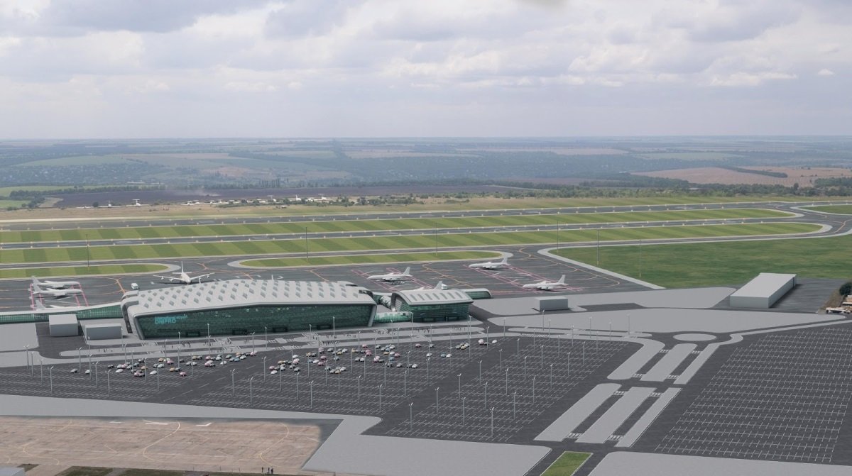 Для строительства нового аэропорта Днепра начали отводить землю