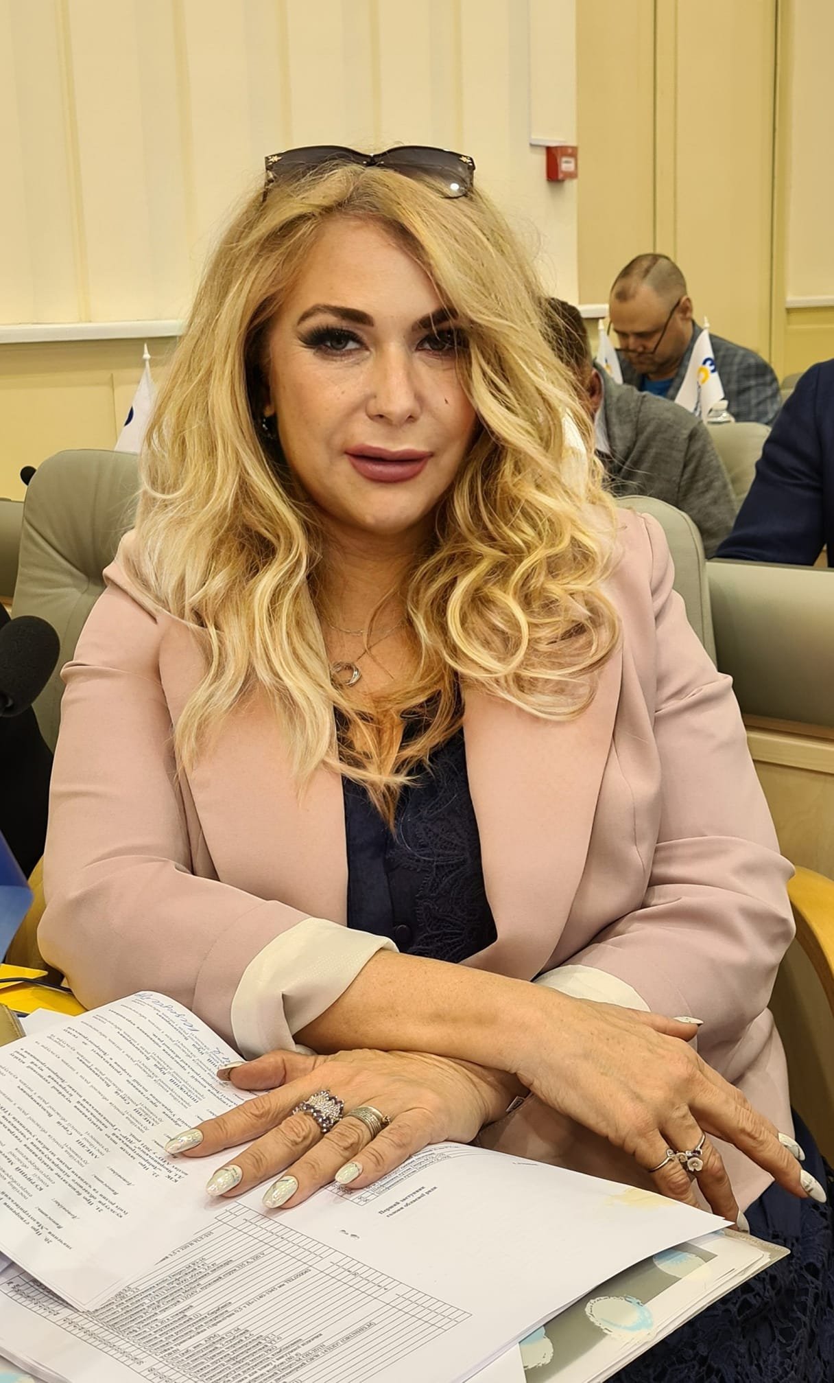Депутатка від Криворіжжя у стінах ради Депутатка від Криворіжжя у стінах ради