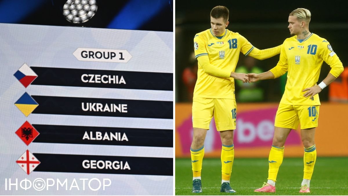 Ліги націй-2024/25: визначились суперники збірної України