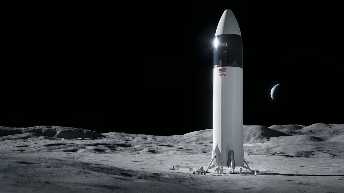 Контракт NASA и SpaceX по созданию лунного посадочного модуля приостановлен из-за судебного иска Blue Origin