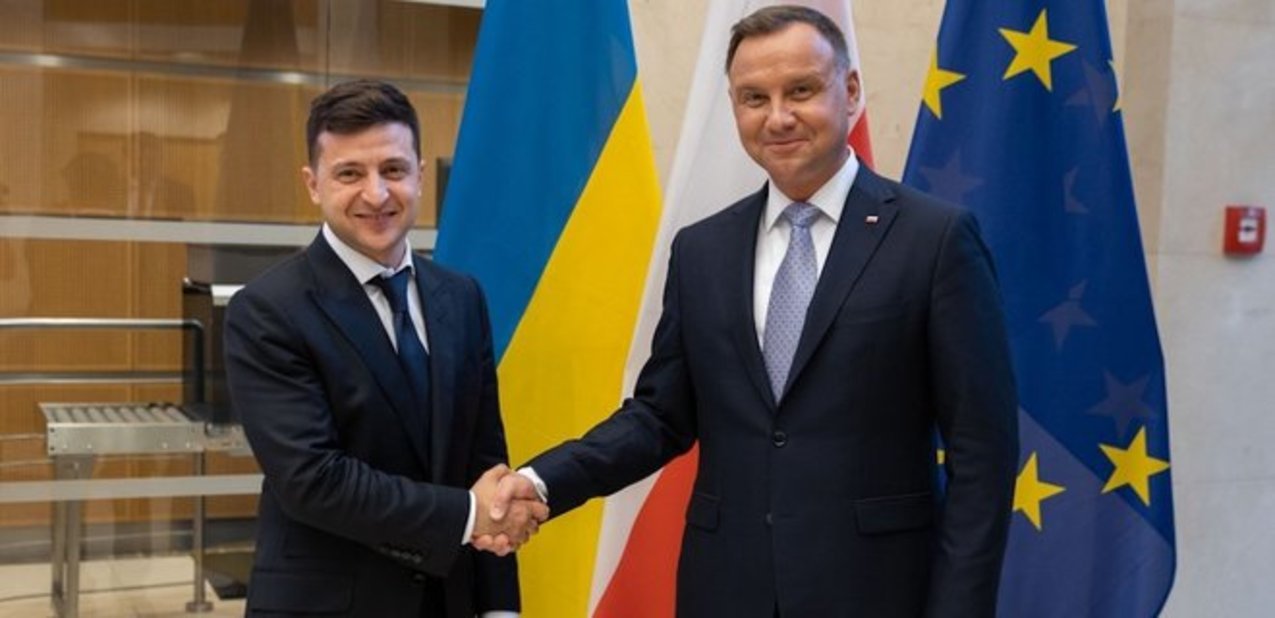 Зеленский подписал с Дудой декларацию о европейском будущем Украины