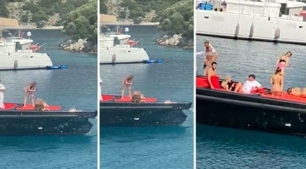 В Турции задержали украинок из-за обнажённой съёмки на яхте