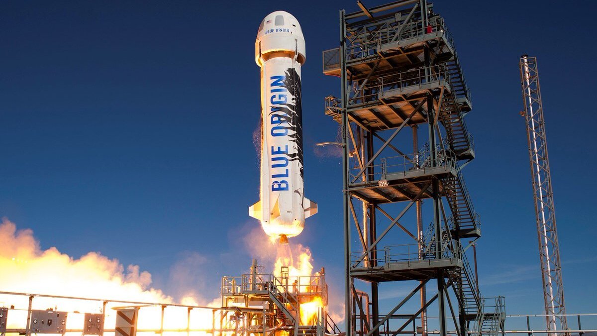 Компанія Blue Origin оголосила дату запуску своєї ракети з першим космічним туристом