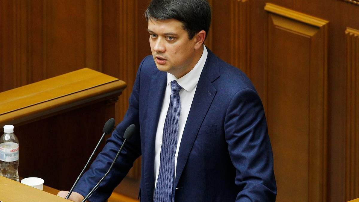 Разумков не виключає звільнення міністрів на найближчому пленарному тижні