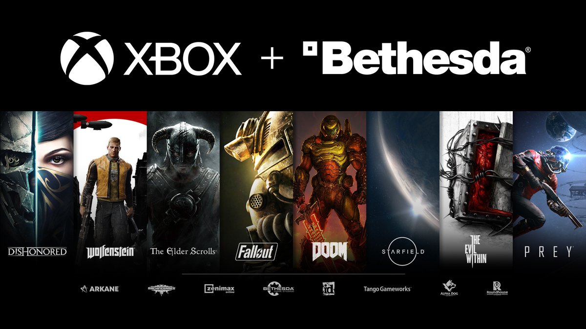 Xbox разом з Bethesda проведуть спільну трансляцію, присвячену новим іграм