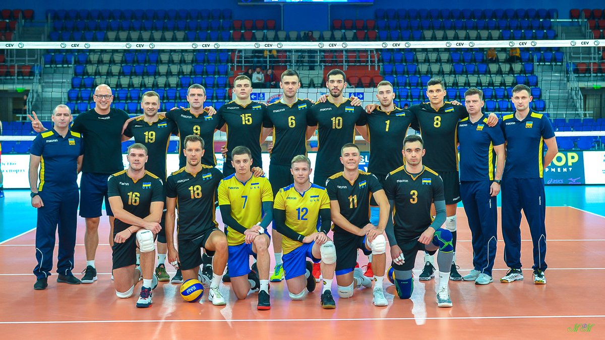Визначилися суперники збірної України на чемпіонаті Європи з волейболу серед чоловічих команд