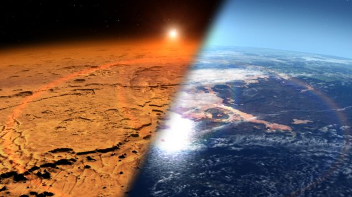 Марсианский вертолет NASA сделал на Красной планете навигационное фото и прислал его на Землю