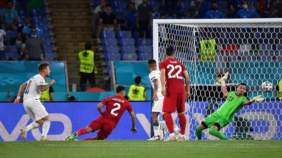 Сборная Италии выиграла у Турции в матче-открытии Евро-2020