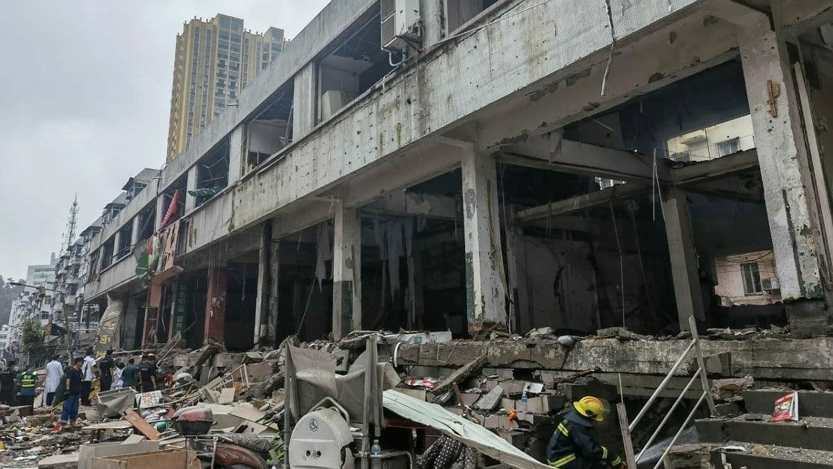 У Китаї на ринку стався вибух: 11 загиблих і понад 100 поранених