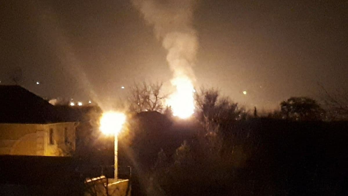 У центрі Луганська стався сильний вибух на газогоні