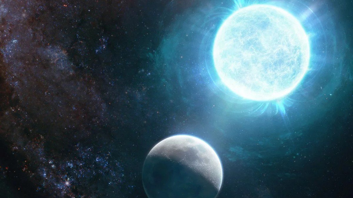 Астрономы обнаружили звезду размером с Луну, и при этом она весит больше Солнца