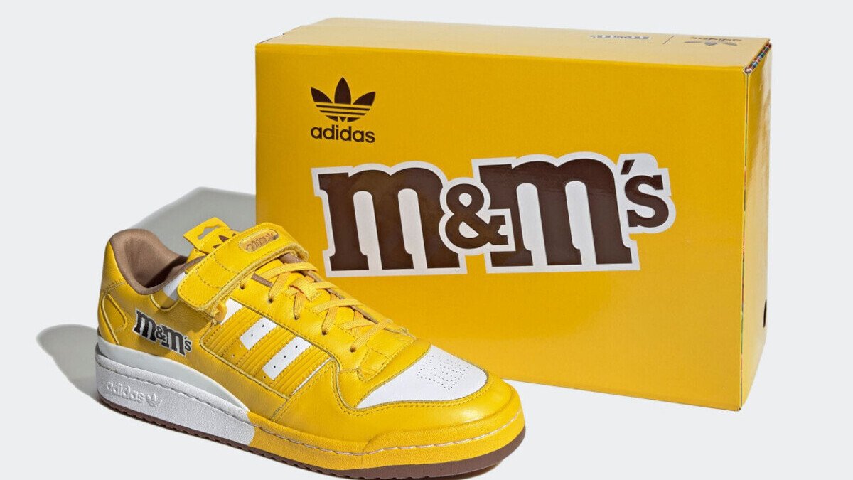 Adidas выпустит в шести цветах новую линейку кроссовок в коллаборации с M&M’s
