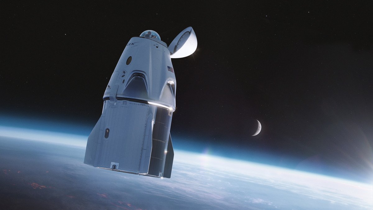 Первые туристы SpaceX получат уникальный вид на космос из туалета: он оборудован в носу корабля Crew Dragon