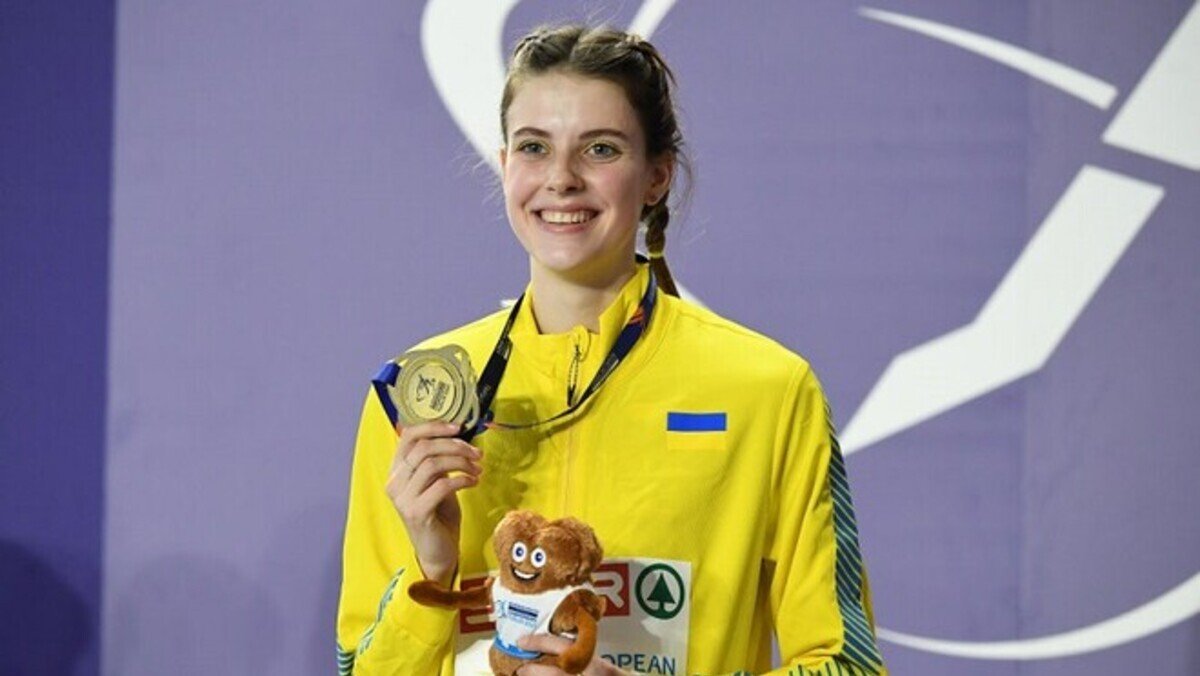 Украинская прыгунья Ярослава Магучих завоевала золото чемпионата Европы