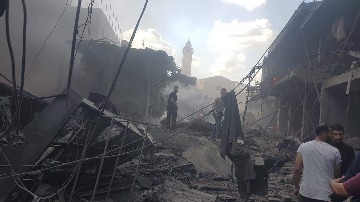 В Газе произошел взрыв на рынке: есть погибший и раненные