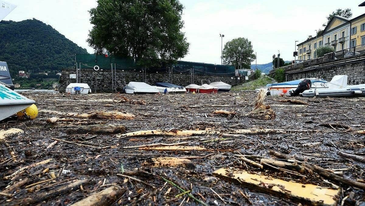В Італії через сильні зливи почалися зсуви