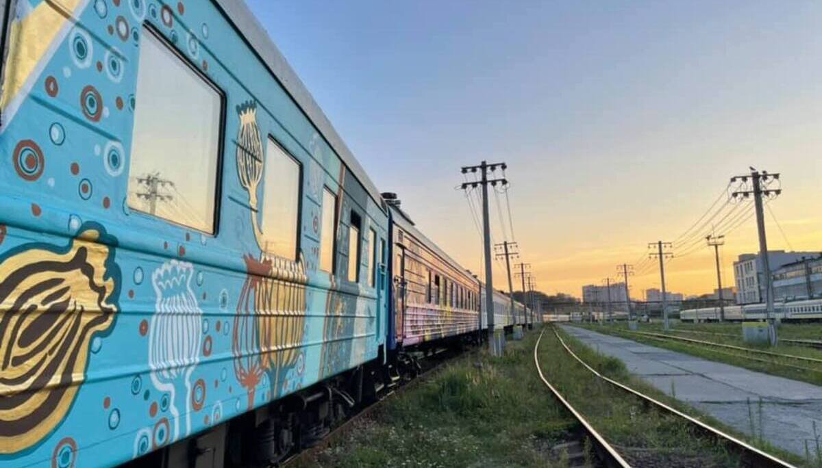 В Украине запускают арт-поезд ГогольTrain: как и где купить билеты