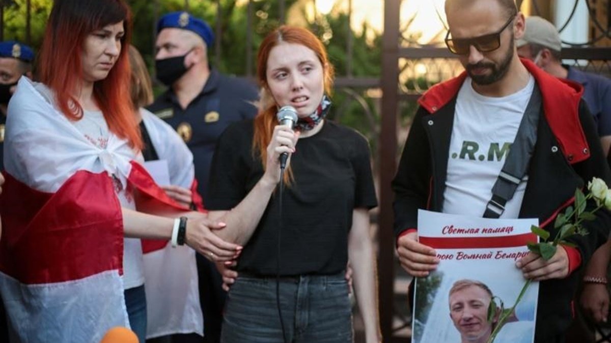 В Беларуси завели дело против девушки погибшего в Киеве активиста Шишова