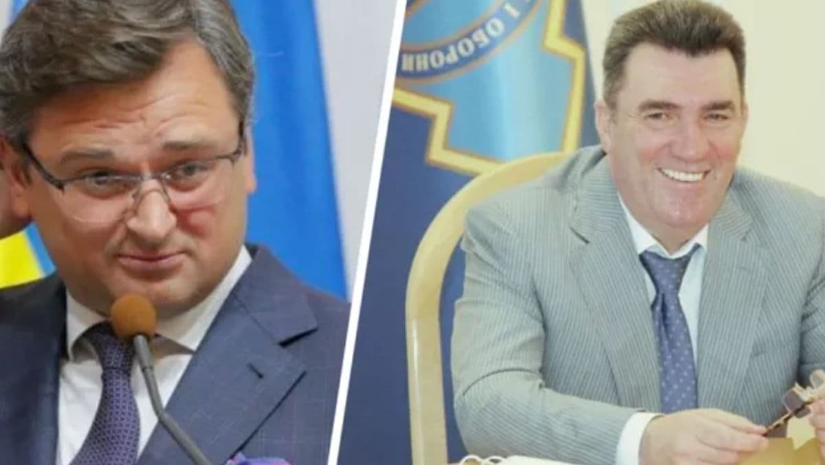 Кулеба и Данилов отреагировали на санкции России против них