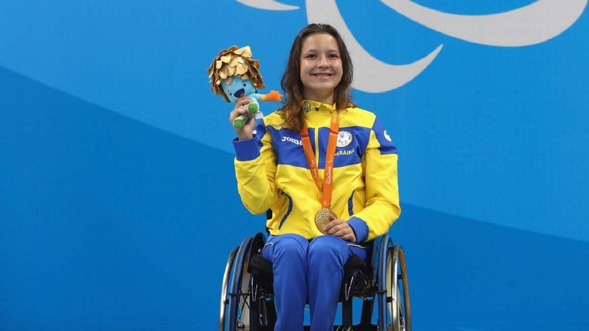 Украинская пловчиха Мерешко выиграла золото на Паралимпиаде-2020 в Токио