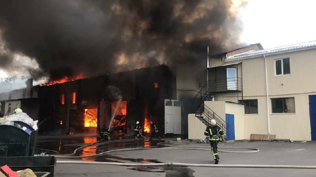У Вінниці в Старому місті сталася масштабна пожежа