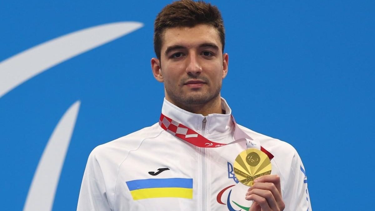 Украинский пловец Максим Крыпак завоевал еще одно золото на Паралимпиаде в Токио