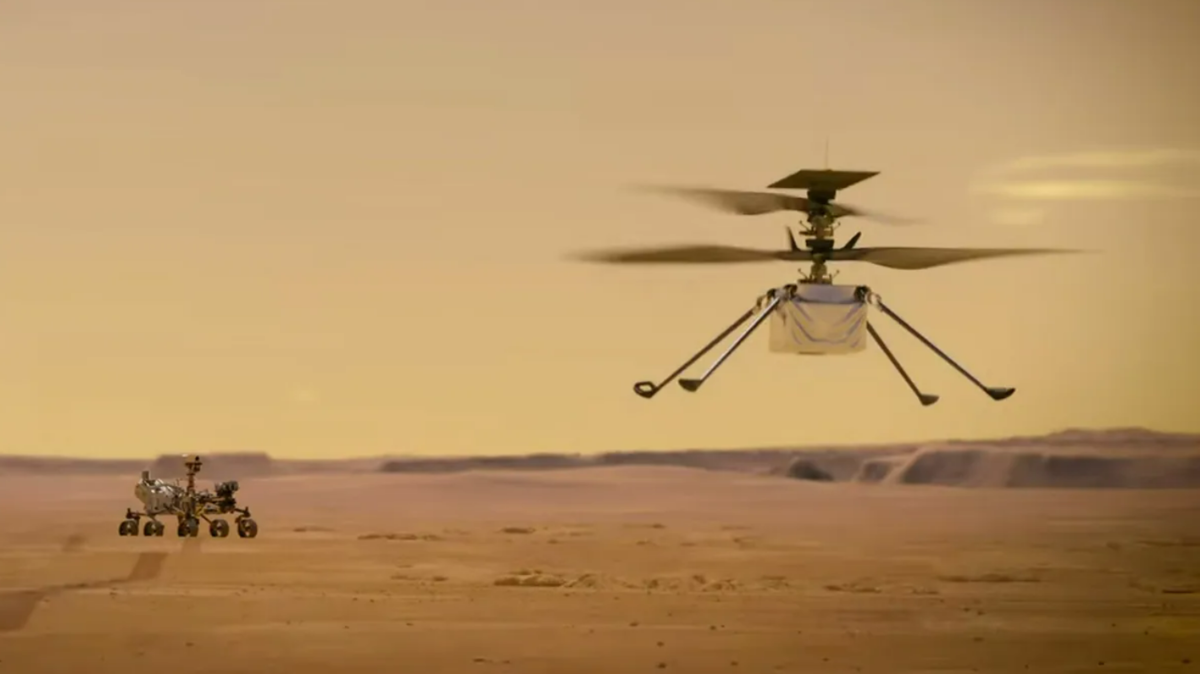 Найбільш продуктивний політ для вчених: Ingenuity Mars Helicopter здійснить 13 місію на Марсі