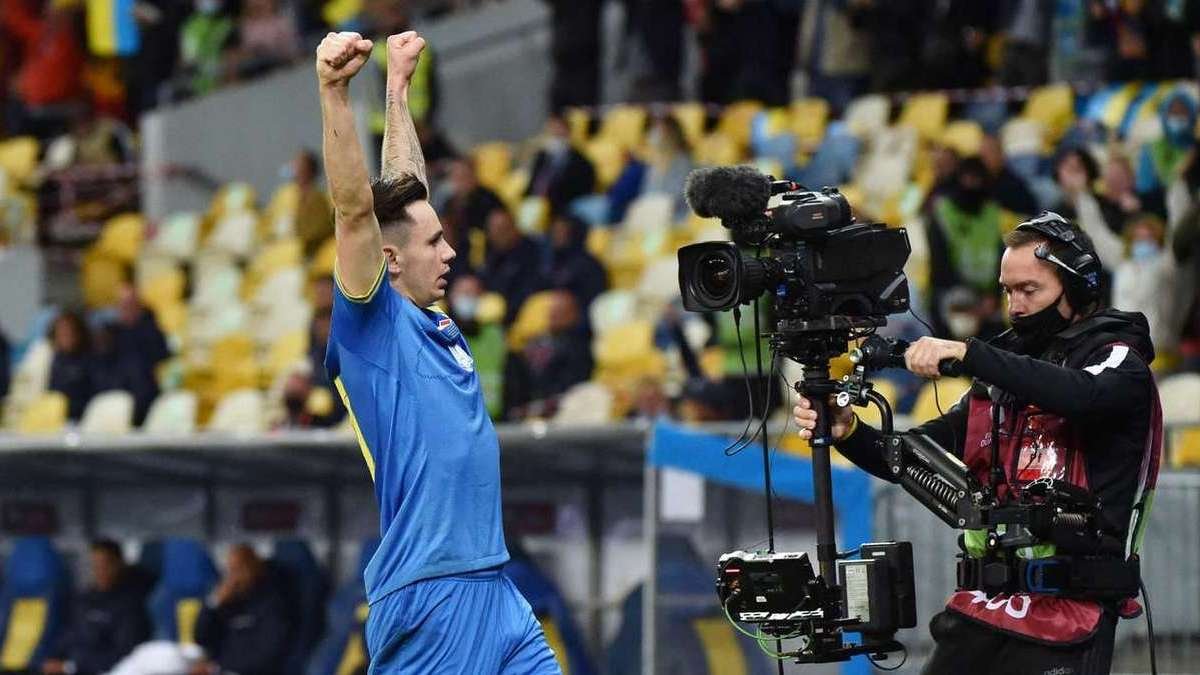 Украина удержала ничью в матче со сборной Франции