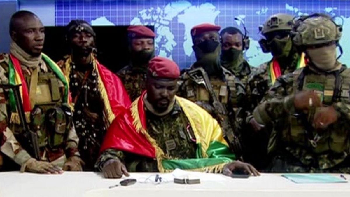 В Гвинее произошел военный переворот