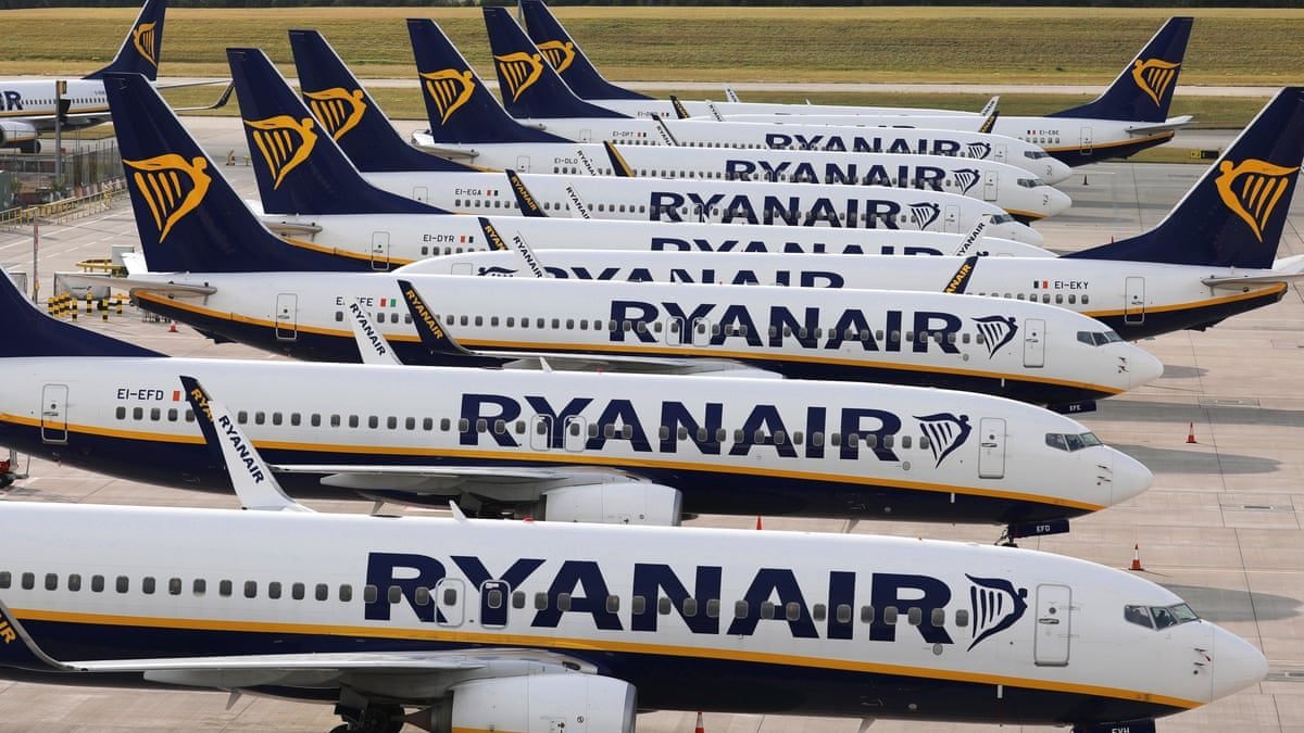 Авіакомпанія Ryanair планує завести в Україну 20 літаків