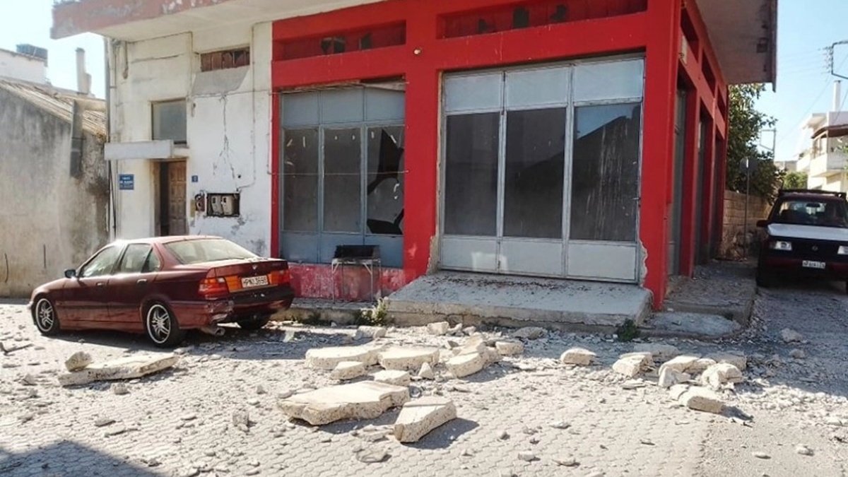 На острове Крит произошло землетрясение: под завалами три человека