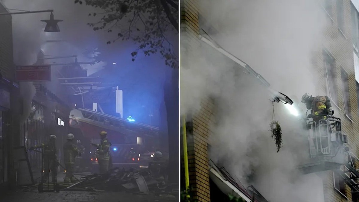 В жилом доме в Швеции прогремел взрыв: 25 пострадавших, сотня эвакуированных