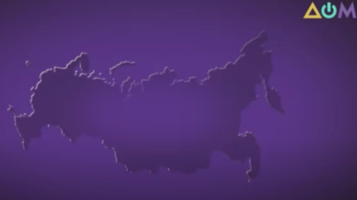Украинский телеканал «Дом» показал карту России с Крымом: Нацсовет применил санкцию