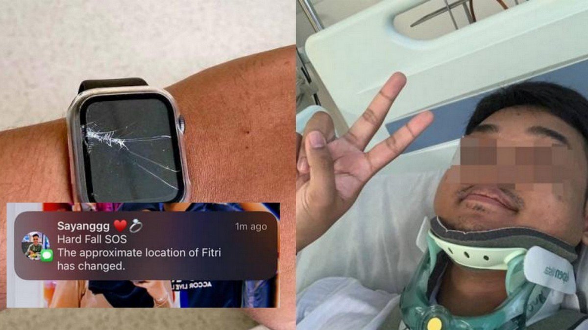 Apple Watch самостійно викликали швидку збитому мотоциклістові і зв'язалися з його дівчиною