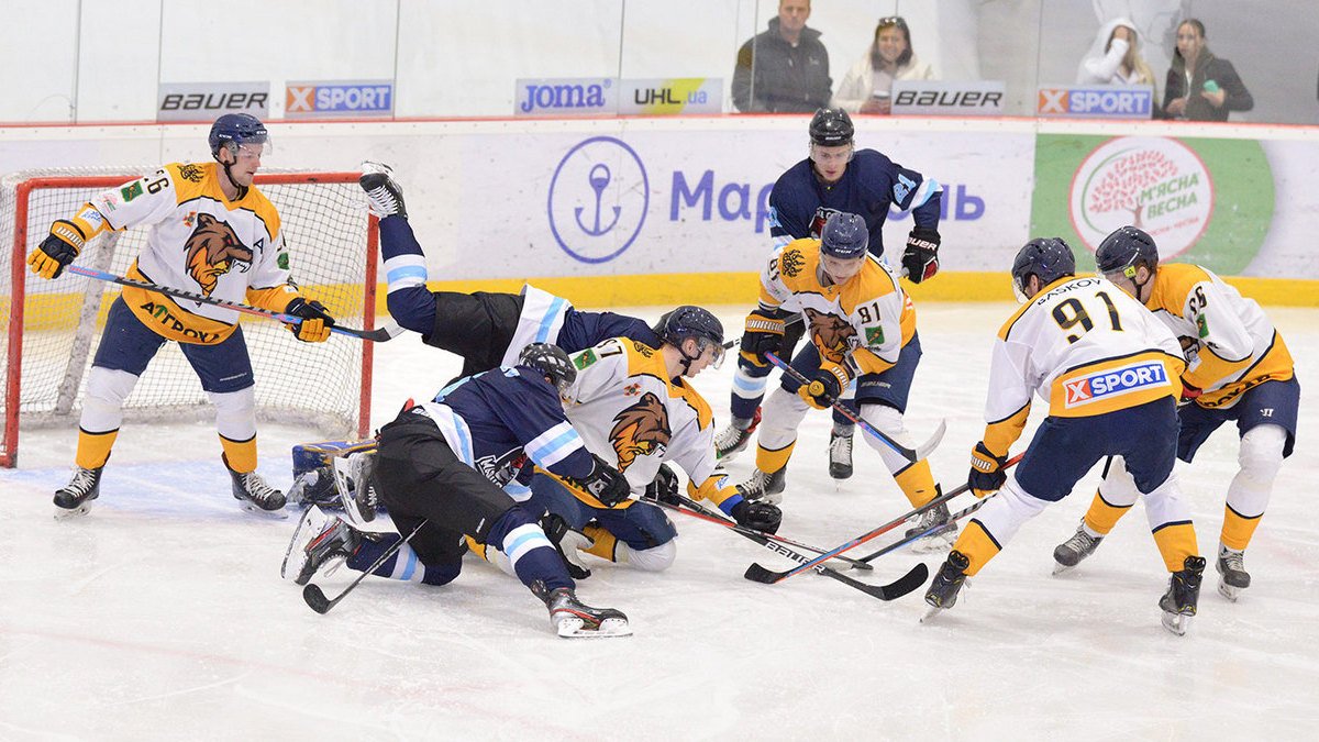 «Мариуполь» и «Донбасс» одержали победы в шестом туре Украинской хоккейной лиги