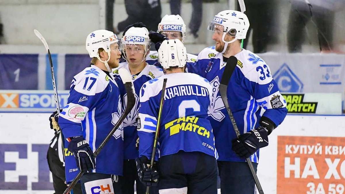 «Сокол» победил «Мариуполь» в стартовом поединке седьмого тура Украинской хоккейной лиги