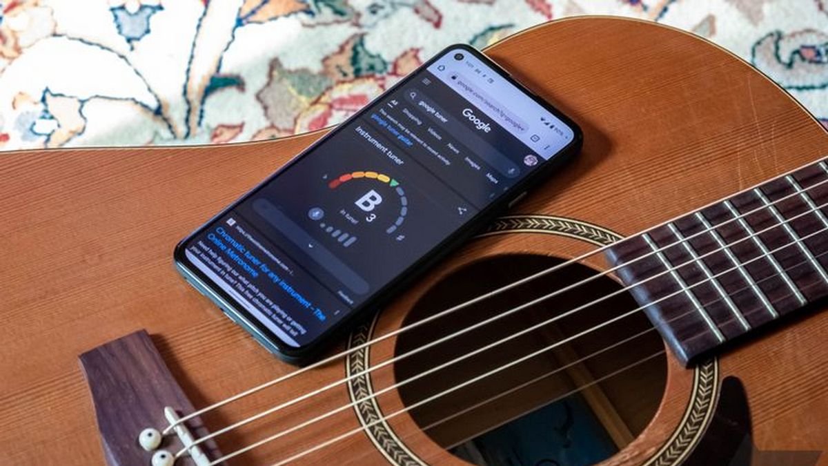 Google добавила тюнер для настройки гитары в результаты поиска