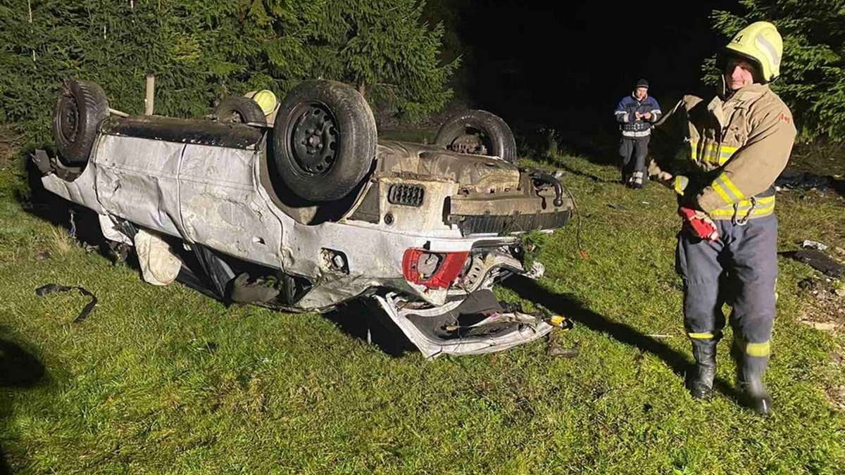 На Закарпатье Audi вылетела в кювет и перевернулась: погиб 12-летний мальчик