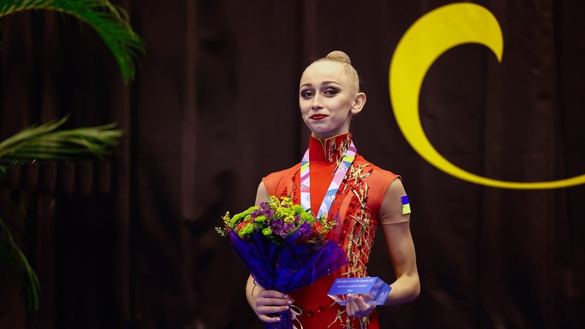Украинская гимнастка завоевала три медали на турнире в Испании
